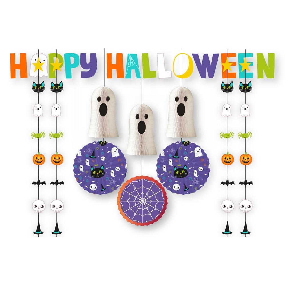 Ghostly Halloween Decorations Kit