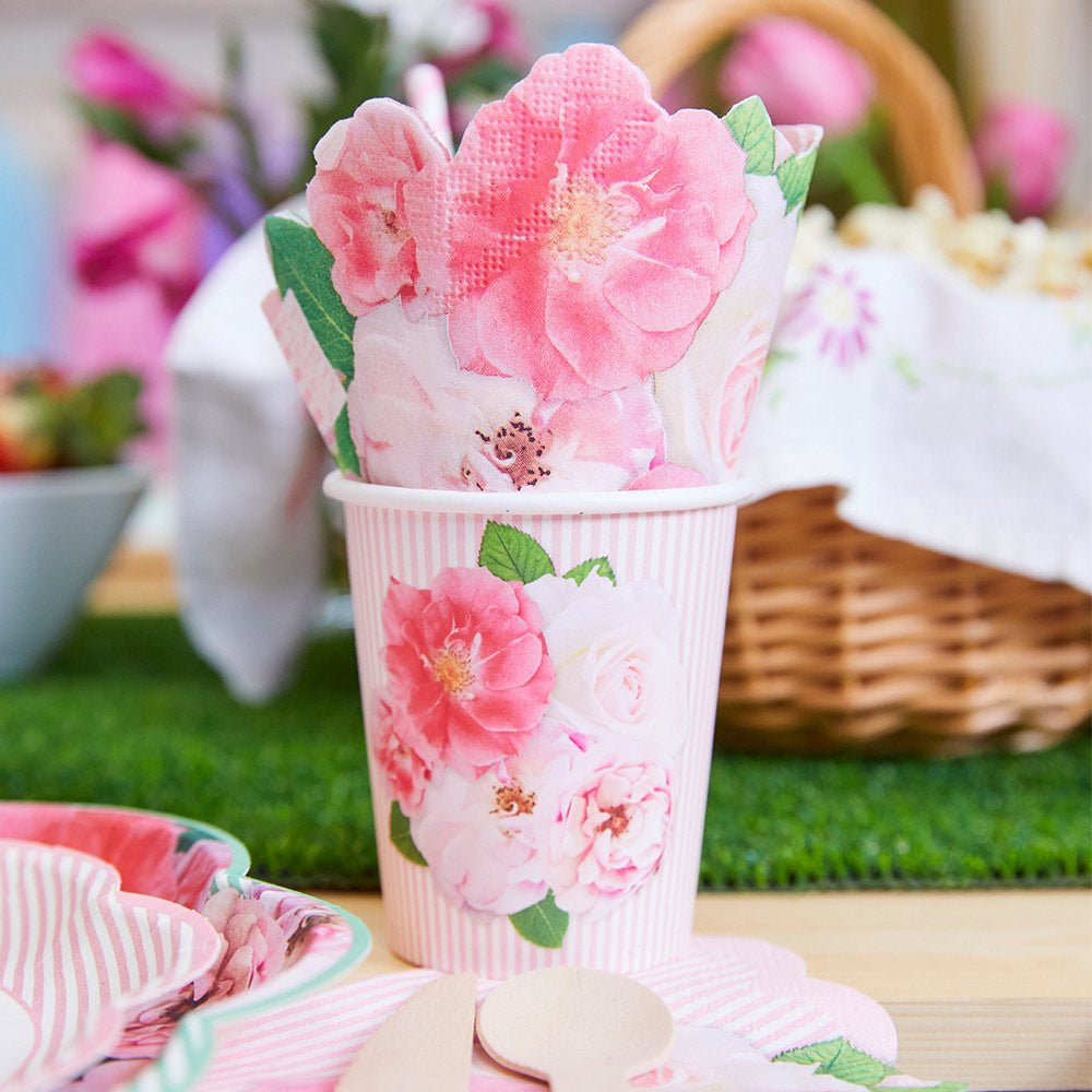 A Very English Rose Party Napkins - 图片 5