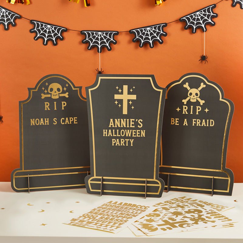 Customisable Gravestone Signs (x3) - 图片 2