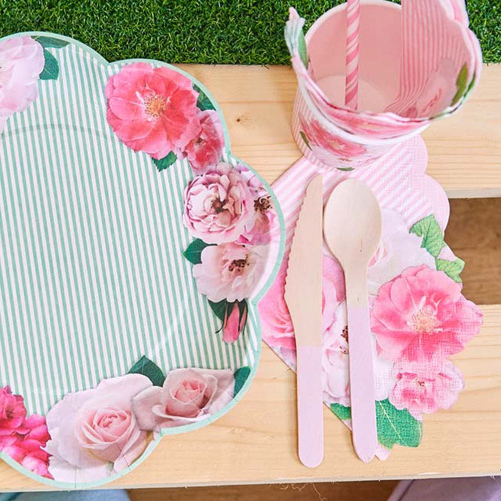 A Very English Rose Party Napkins - 图片 2