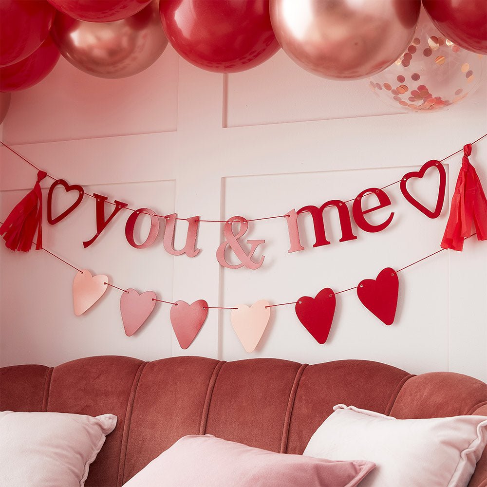 You & Me Bunting With Tassels - 图片 2