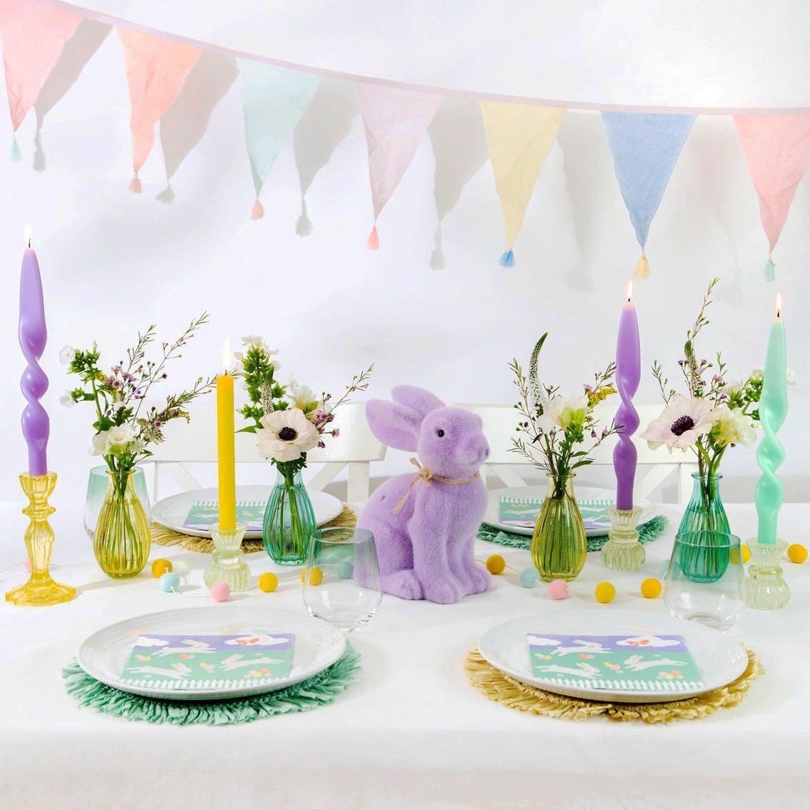 Easter Bunny Party Napkins - 图片 2