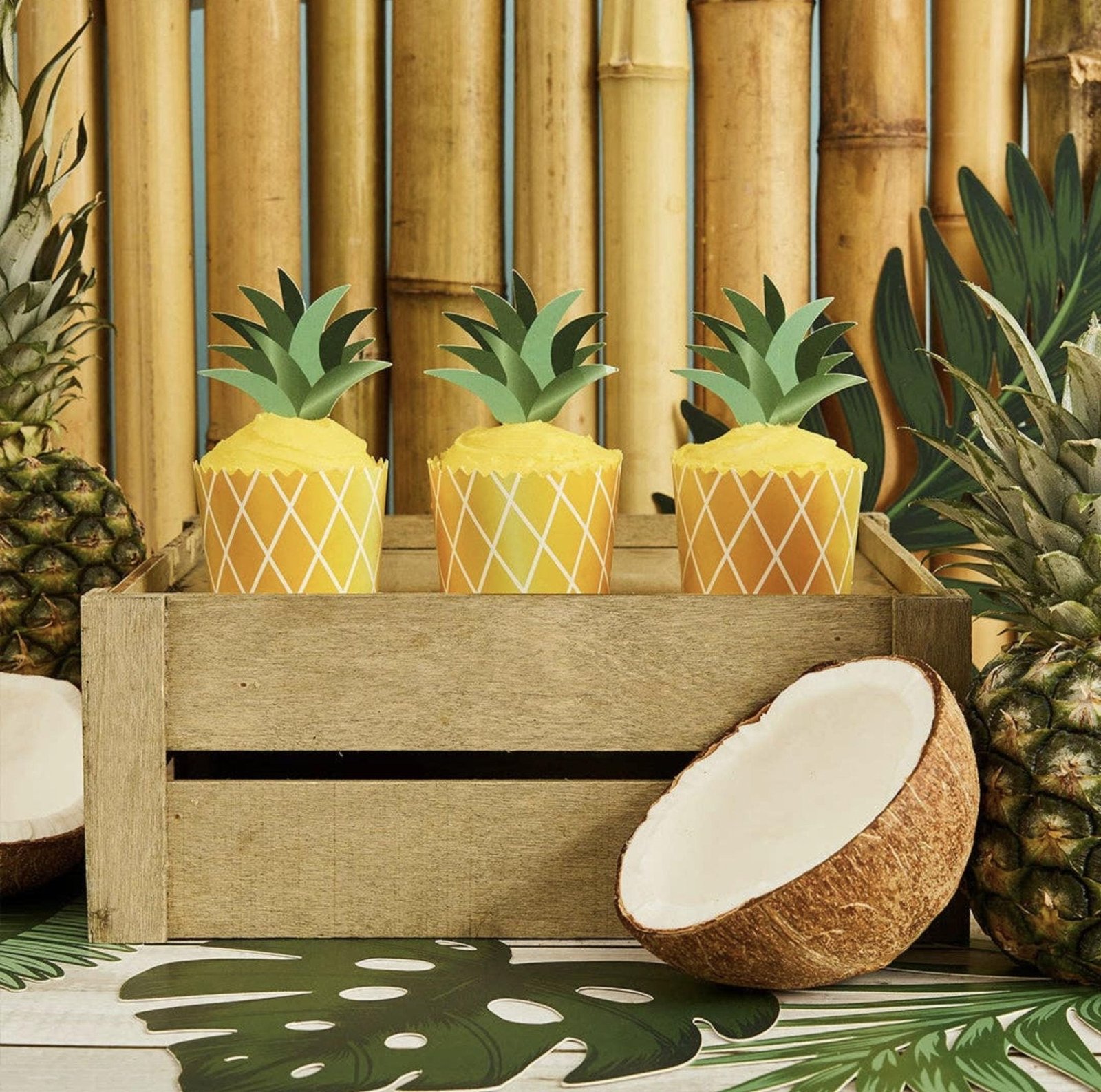 Pineapple Food Cups & Picks 10ct - 图片 5