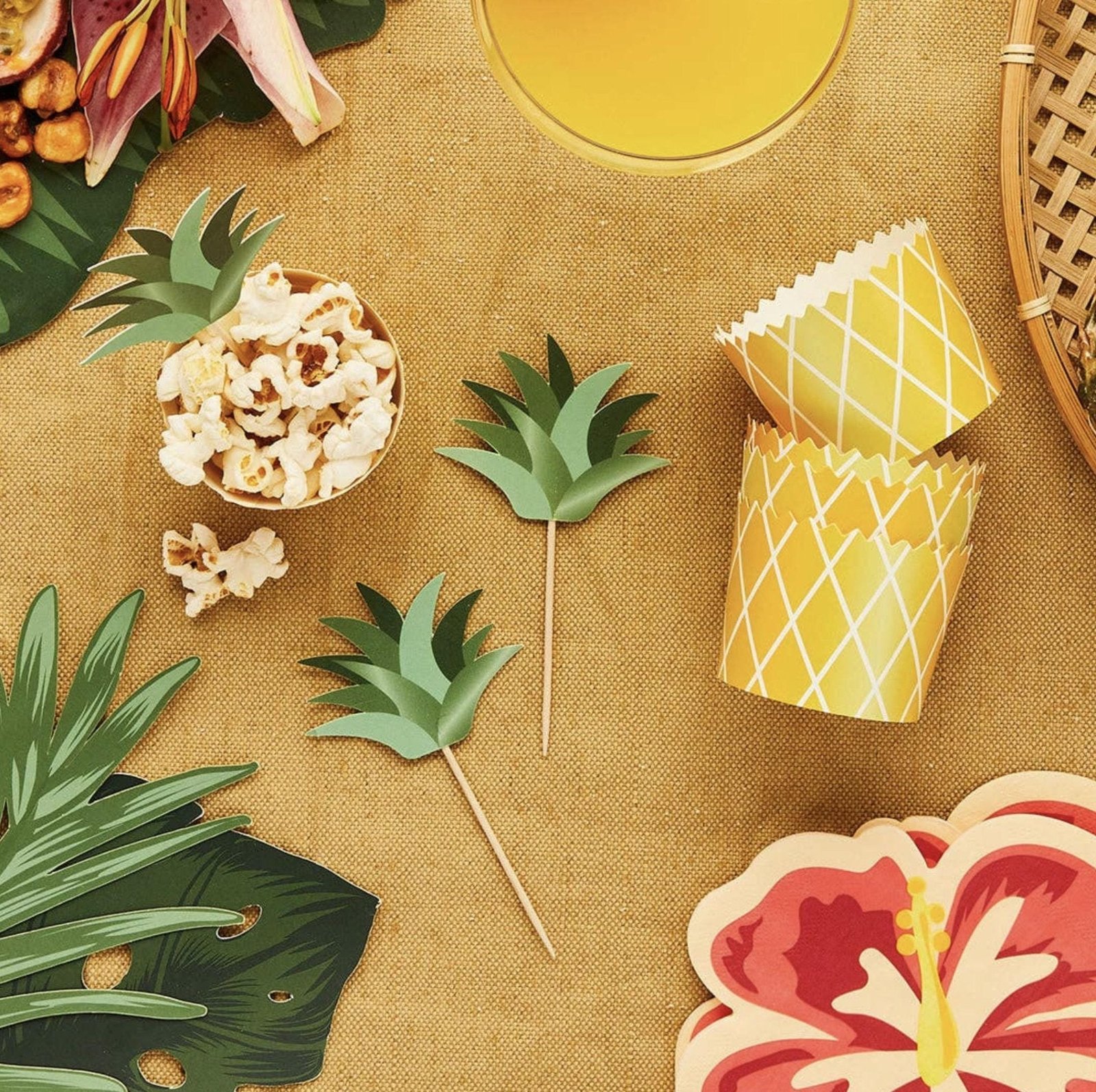 Pineapple Food Cups & Picks 10ct - 图片 4