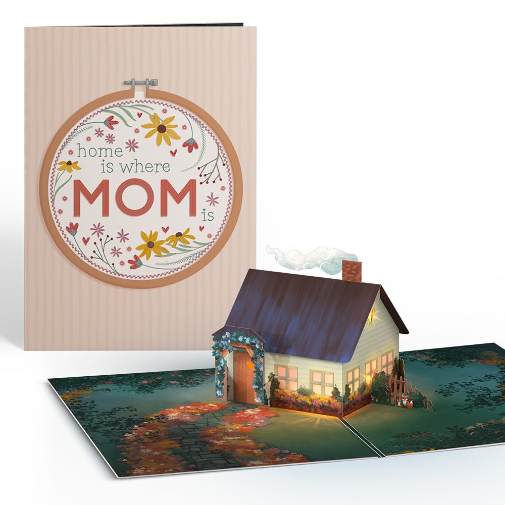 Home Is Where Mom Is Light-Up Pop-Up Card - 图片 3