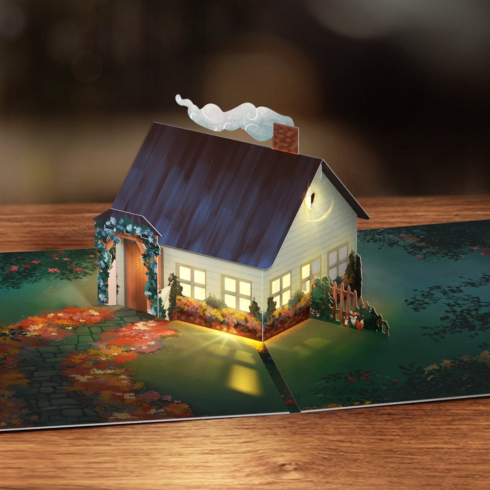 Home Is Where Mom Is Light-Up Pop-Up Card - 图片 2