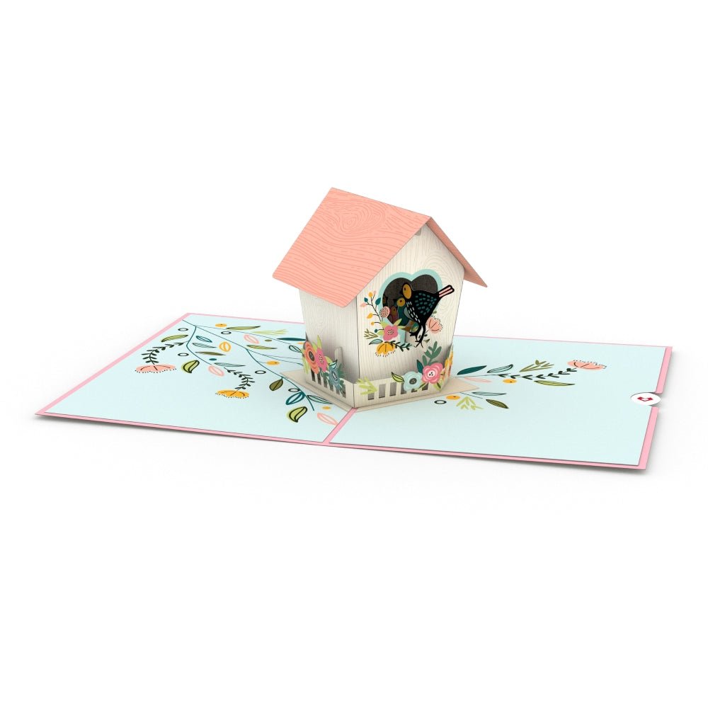 Mother's Day Birdhouse Pop-Up Card - 图片 3