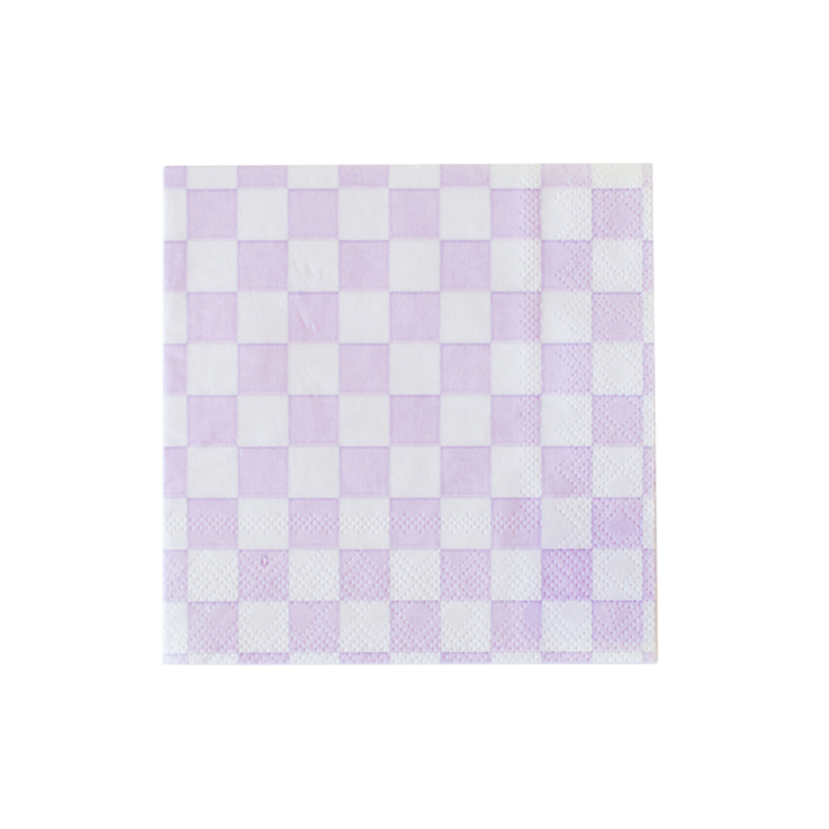 PURPLE POSSE COCKTAIL NAPKINS